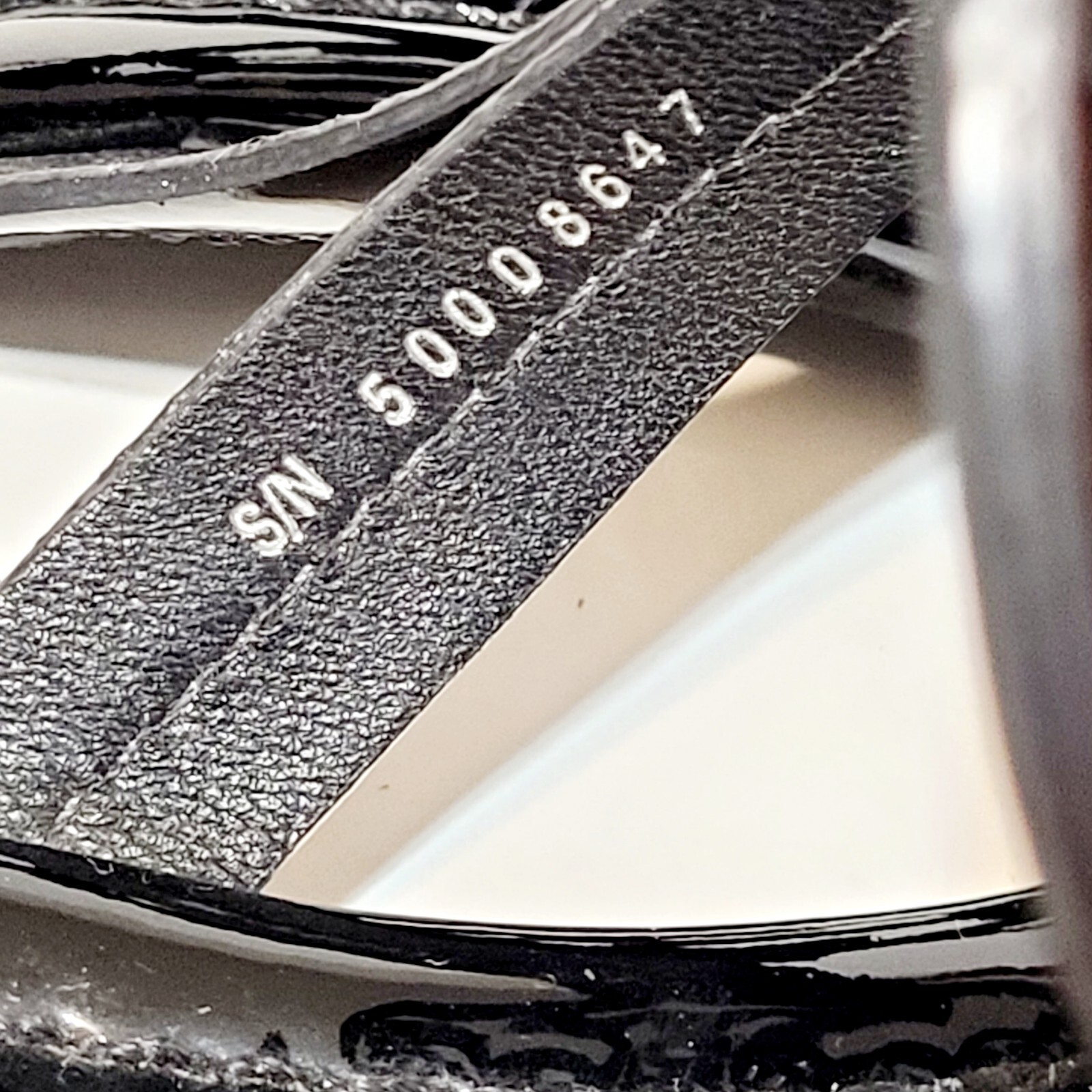 Tory Burch Miller Sandals Logo Black Patent Leather Thong FlipFlop Flats Wms 10M thumbnail 7