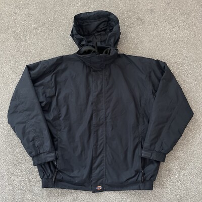 Mens Dickies Jacket Cambridge Navy 2XL UK