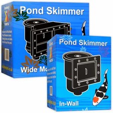 Pond Skimmer Kockney Koi In-Wall Debris Remover Standard Wide Mouth