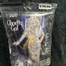 Ghostly Gal Women’s Forum Novelties Costumeone Size Fits Up To Size 14-16