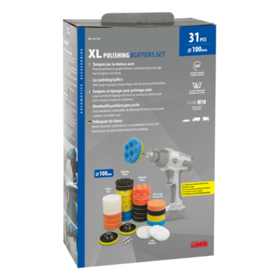 Kit De 31 Tampons Disques Pour Polissage Auto - Compatible Perceuse, Pour Lustrer, Retirer Rayures, Cire