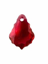 16mm Swarovski Crystal Baroque Pendant 6090 Ruby