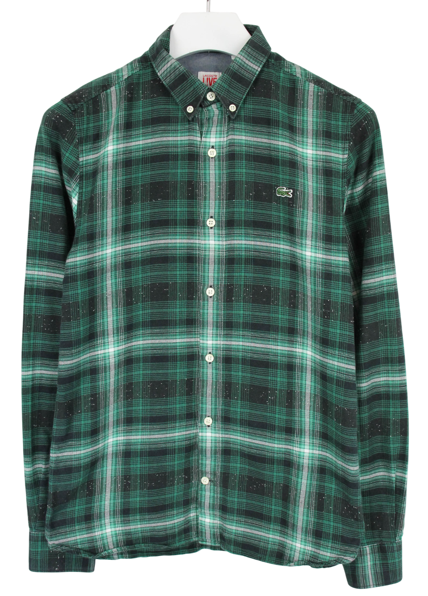 lacoste dress shirts CASUAL SHIRT this shirt features a stylish spread collar and partial button fastening Lacoste Men Shirts | LACOSTE