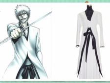 Kurosaki Ichigo Fashion Bleach Cosplay Costume Custom Made White Men Costume