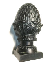 Pinienzapfen Pinien Zapfen Home & Gartendeko Chic Deko Figur Garten 24cm schwarz