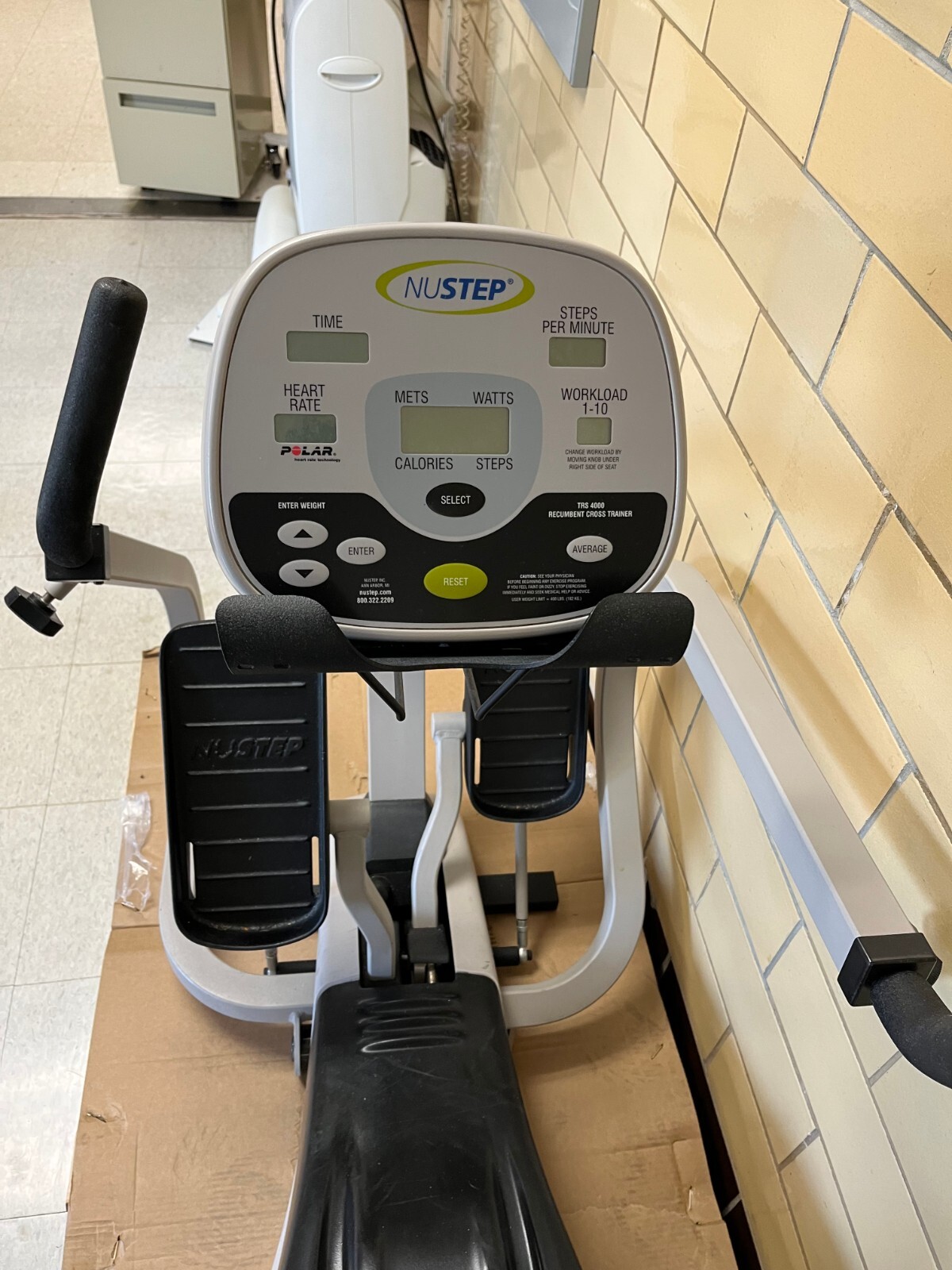 NuStep TRS4000 Recumbent Cross Trainer Medical Rehab eBay