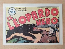 Gli Albi dell'Audacia Il Leopardo Nero Anastatico