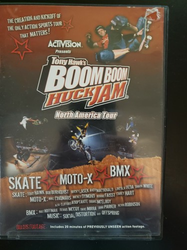 Making of Tony Hawks Boom Boom Huck Jam DVD CON ESTUCHE Y ARTE 2 OBTÉN GRATIS | eBay