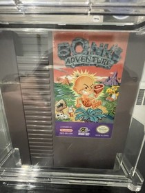 Bonk's Adventure (Nintendo NES, 1994) Authentic - Tested Working - Graded 