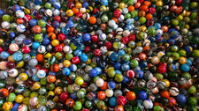 HUGE Lot 3000 Vacor-Mega Marbles NOS with Normal As-Mades Beautiful Free Ship
