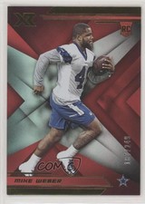 2019 Panini XR Rookies Red 187/249 Mike Weber #164 fl4