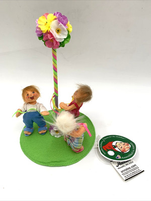 8'' Rare Annalee Dolls Maypole MAY POLE Kids Numbered 148/150