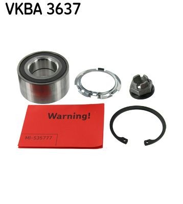 SKF Radlagersatz VKBA 3637 für DACIA MERCEDES-BENZ  passend für NISSAN RENAULT
