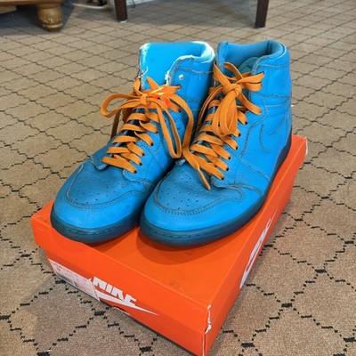 Air Jordan 1 High Gatorade Blue Lagoon Men's Size 9 AJ5997-455 Super Clean