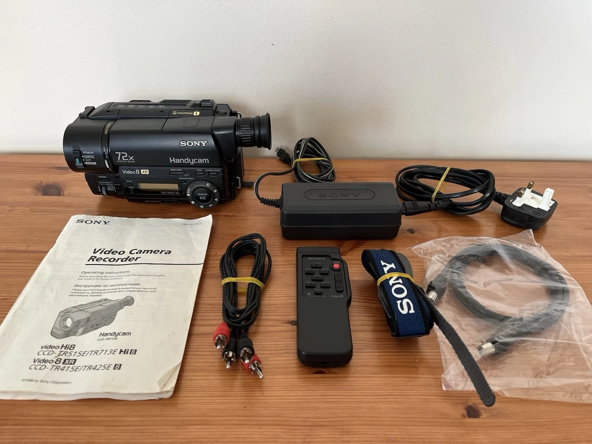 Sony Handycam Video 8 Xr | eBay