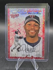 Torii Hunter 2023 Topps Chrome Platinum Anniversary #424 Fuchsia Shimmer /100