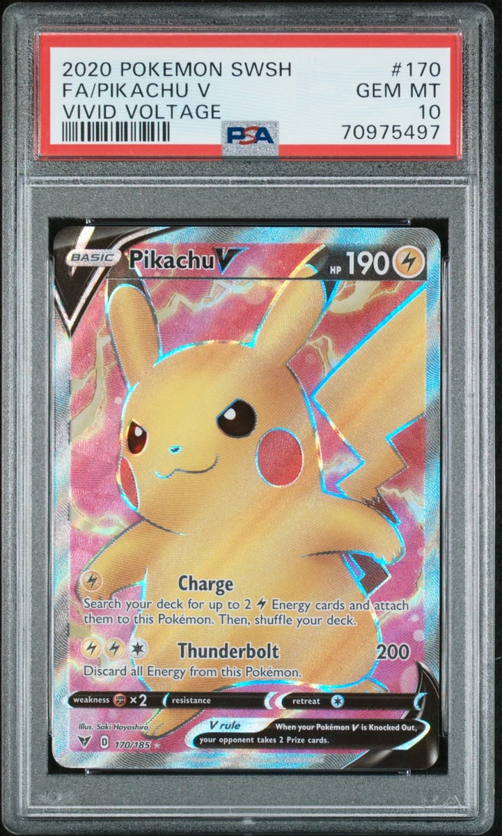 Pikachu V Pokémon TCG Cards for sale | eBay