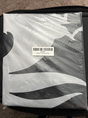 ROOSTER TEETH FLAG 5' x 3' Large Advertising Logo Media Wall Decor Super Rare!