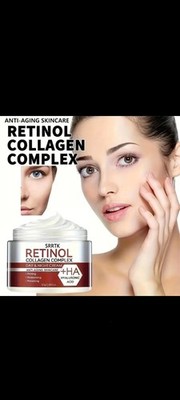 Retinol Collagen Day & Night Face Cream with Hyaluronic Acid & Vitamin E  ...