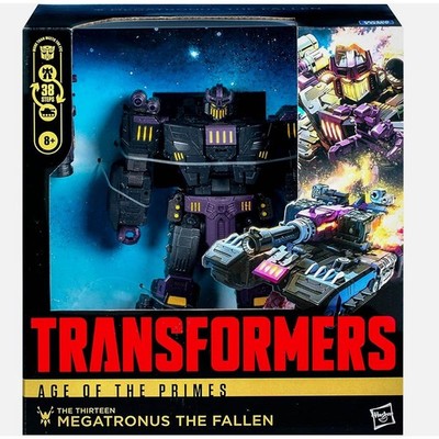 Transformers Megatronus The Fallen Age Of Primes Leader 8'' Figure Hasbro Officia