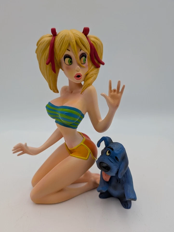 Mandy & Skoots Statue by Dean Yeagle Limited Edition Hand-Painted 2005 COA - Image 3 of 4