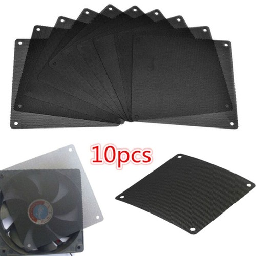 10Pcs 120mm PVC PC Fan Dust Filter Dustproof Case Computer Cooler Cover _YR _wa - Afbeelding 11 van 12