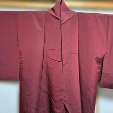 Boro Japanese Kimono Aged Textile Robe Plain Colored Summer Wear Pattern Japan