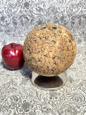 Mid Century Park Sherman Cork Sphere Pencil Holder Bulletin Ball MCM 6"