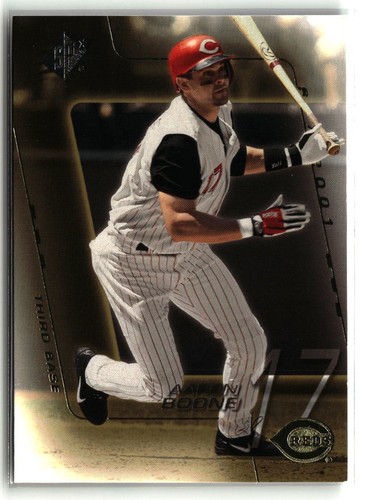 2001 SPx Aaron Boone #179 card