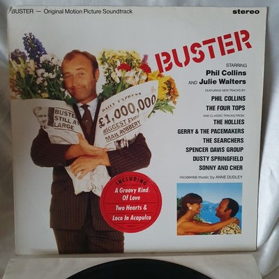 LP Vinly  BUSTER Soundtrack Phil Collins & Julie Walters 1988 WEA # 255 918-1