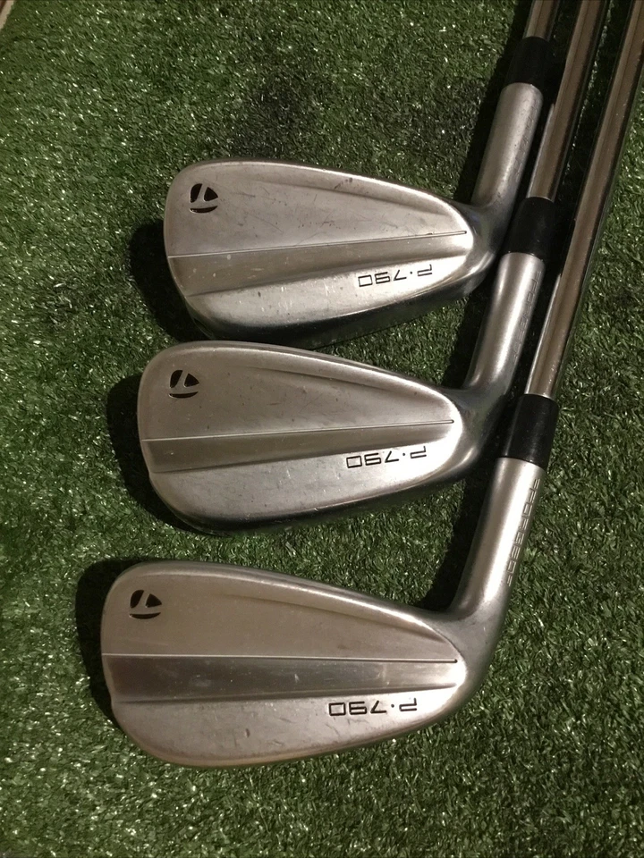 Taylormade Left Handed P-790 Forged Irons Set 5-PW-GW Regular Zelos7 Steel -1.5” - Image 4 of 4