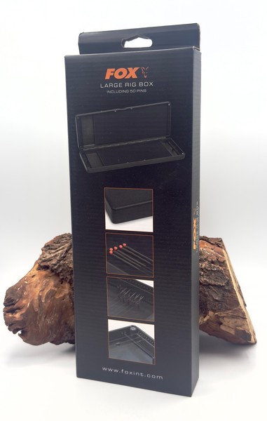 Fox Edges Large Rig Box 35,5X13X3,5Cm Inkl. 50 Pins Rig Box Vorfachtasche Da-image