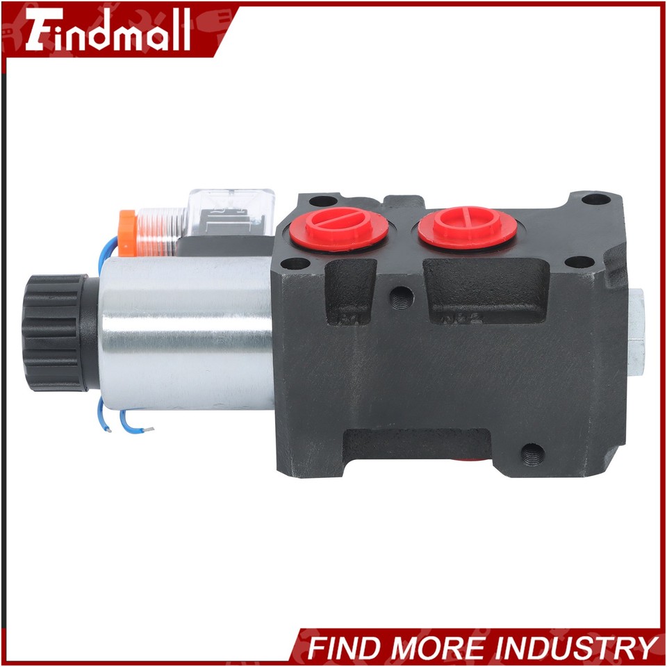 Elettrovalvola Idraulica 6 Porte 12V DC 13GPM 3 Spine – 25MPa, ALL-CARB