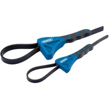 Draper 43863 Soft Grip Strap Wrench Set (2 Piece)
