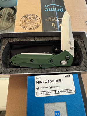 Benchmade 945 Mini Osborne First Production