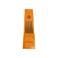 Boye 7-Inch Aluminum Double Point Knitting Needles, Size 8