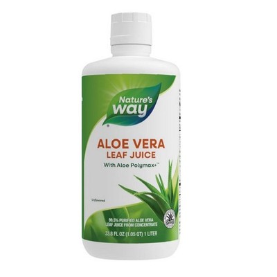 Aloe Vera Leaf Juice 33.8 Oz  by Nature's Way