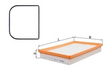 KNECHT Luftfilter LX 977D für SEAT SKODA VW