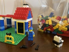 LEGO Set 6166 Bulk Parts Lot w/ Instructions, Minifigure & Vehicles