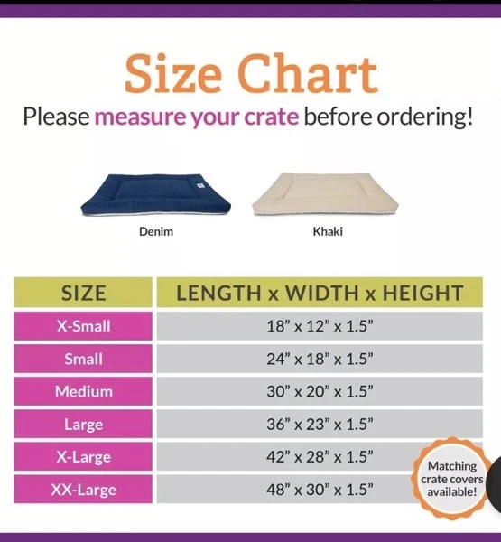¡¡NUEVO EN PAQUETE!! "Almohadilla para jaulas para perros Pet Dreams - alfombrilla lavable para perreras, para jaulas para perros 24""x18""" Foto 3 de 4