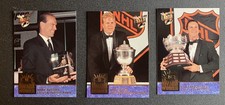 1992-93 Fleer Ultra Hockey Award Winners Set of 3 - Messier, Leetch, Carbonneau