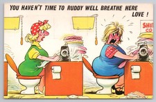 Bamforth Comic Postcard Factory Girls Sewing Machines Humour LL