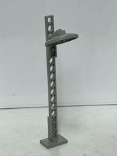 Lego Train 12v Lattice Light Mast Complete With Base and Shade From 7745
