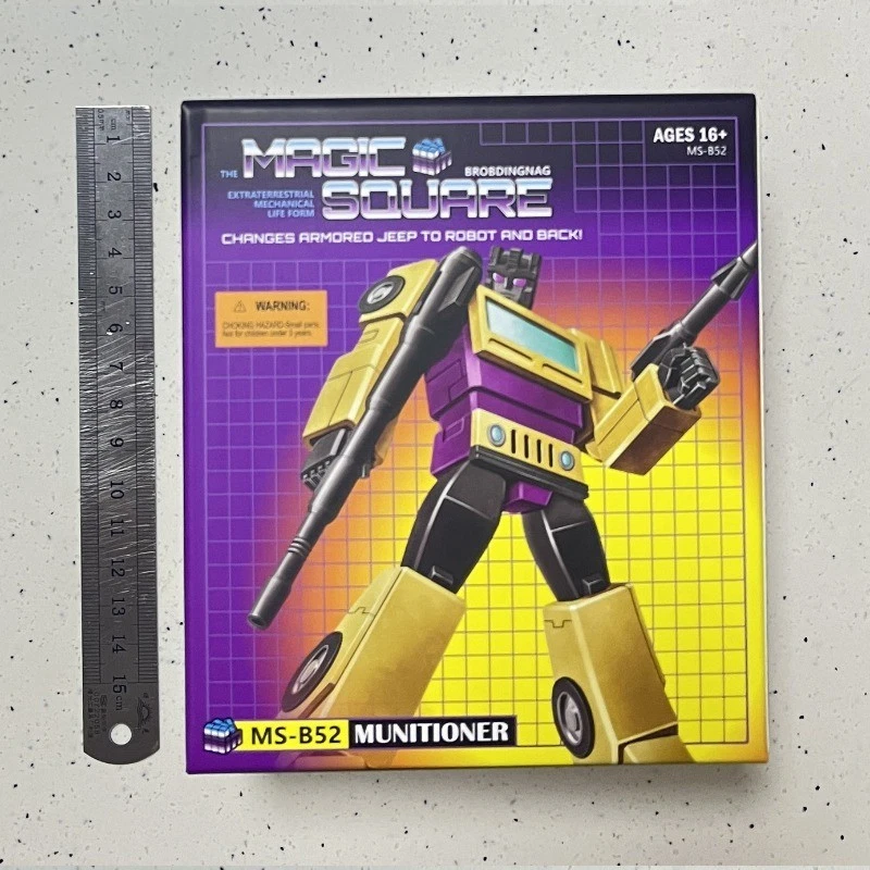 Magic Square B52 G1MUNITIONER Swindle Mini Transformable Toy Model Action Figure - Image 4 of 4