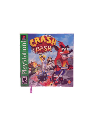 Crash Bash PlayStation PS1 Original PSX Greatest Hits Instruction Manual Only