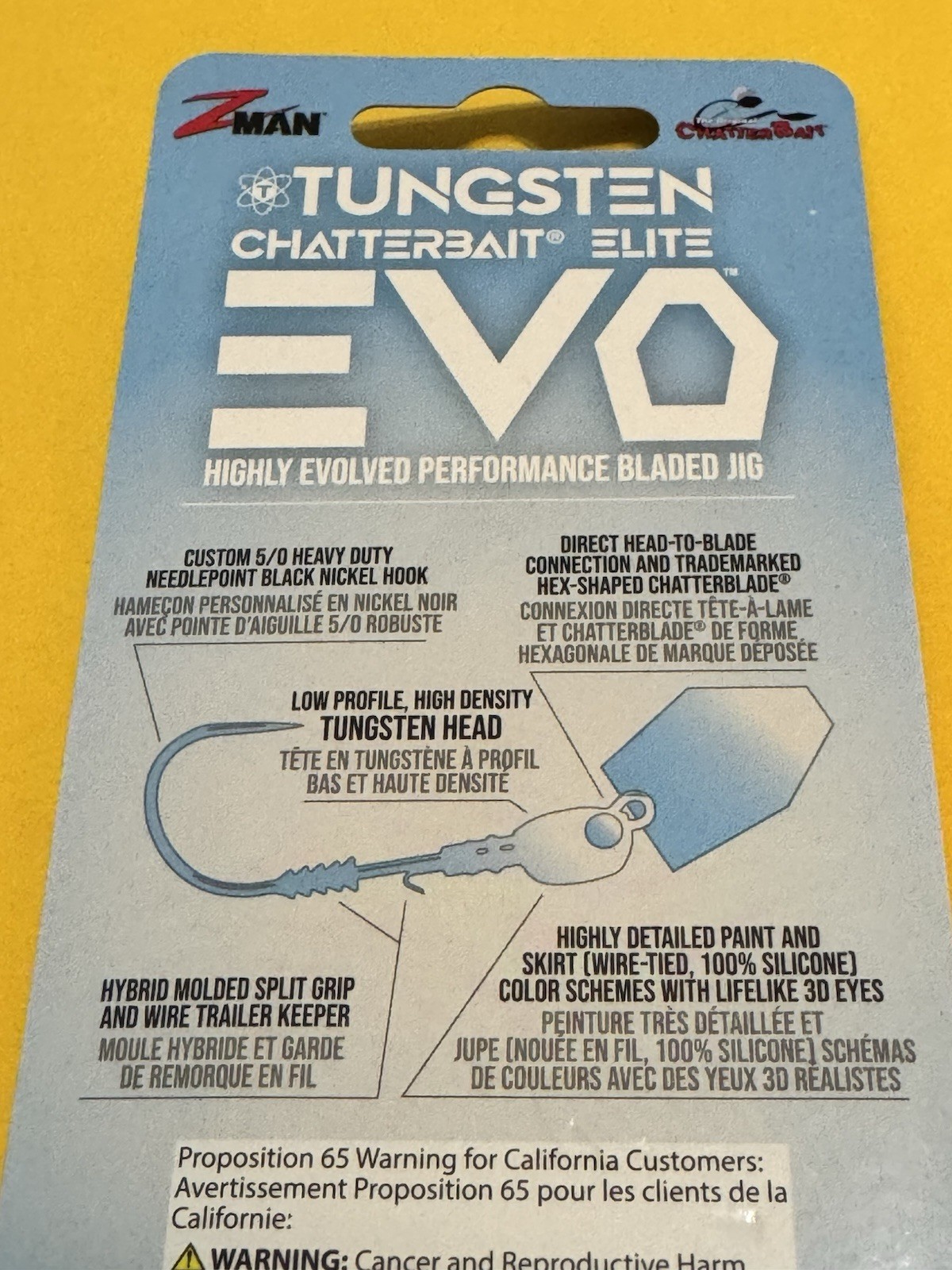 Z-man Tungsten Chatterbait EVO Elite 1/2oz  The Deal - Image 4