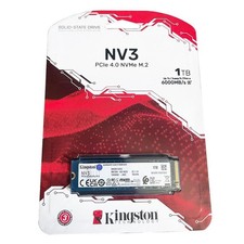 Kingston NV3 1TB SSD NVMe M.2 PCIe 4.0 Gen. 6000MB/s SNV3S/1000G Brand New Boxed