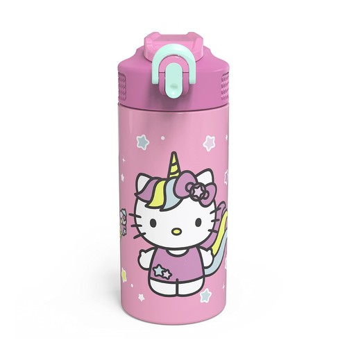 zak! Hello Kitty - Stainless Steel Vacuum Insulated Water Bottle - 14 oz - Du...