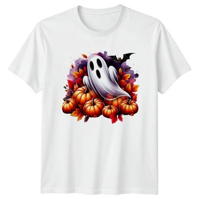 Halloween Geist Kürbisse T-Shirt Herbst Herbst Halloween Geschenk für Sie und Ihn