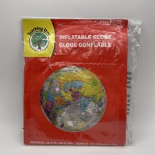 Inflatable Globe Blow up Beach Ball Inflatable World Globe Classroom Teaching